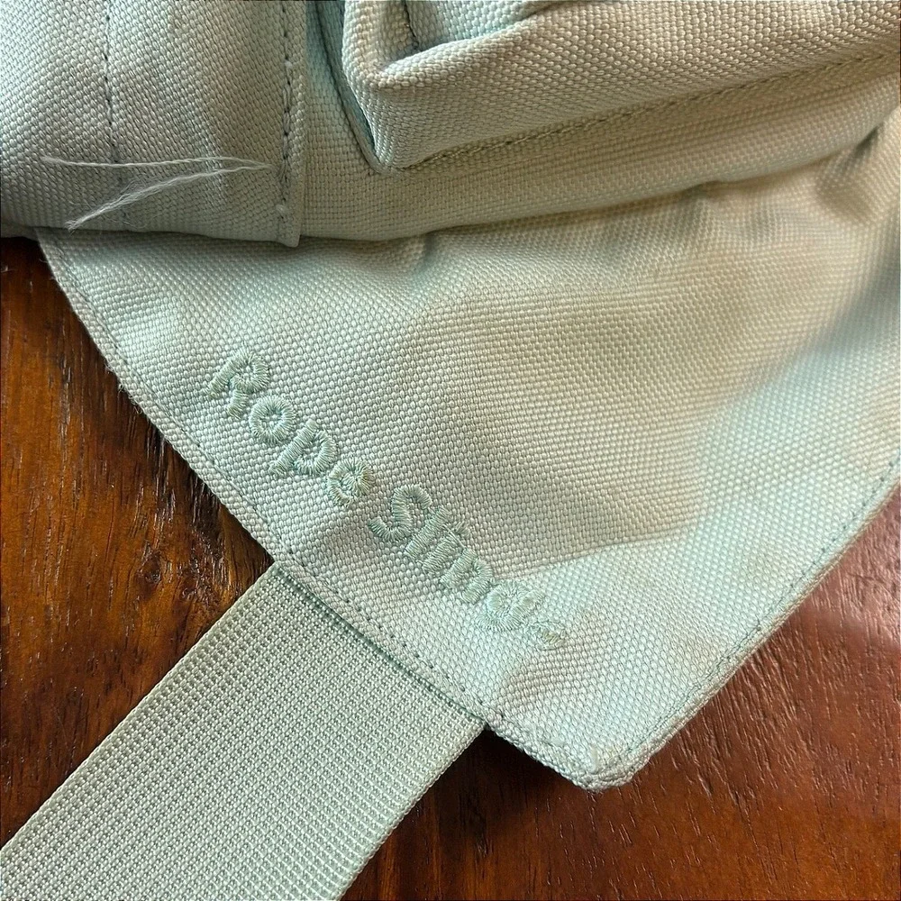 KAVU Rope Bag Mint Green Canvas Sling Crossbody Backpack Outdoors Gorpcore